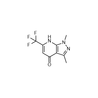 1,3-Dimethyl-6-(trifluoromethyl)-1H,4H,7H-pyrazolo[3,4-b]pyridin-4-one|CS-0771308