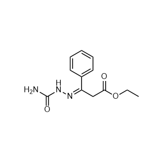 ethyl 3-(2-carbamoylhydrazono)-3-phenylpropanoate|CS-0771511