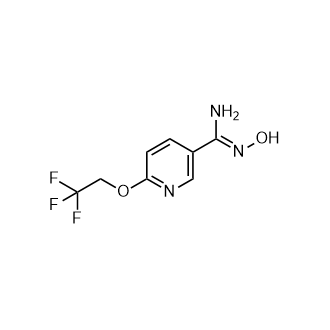 N'-Hydroxy-6-(2,2,2-trifluoroethoxy)pyridine-3-carboximidamide|CS-0771544
