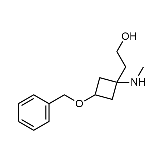 2-[3-Benzyloxy-1-(methylamino)cyclobutyl]ethanol|CS-0771624