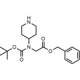 N-Boc-N-(4-Piperidinyl)glycine benzyl ester|CS-0772498