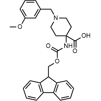 4-(Fmoc-Amino)-1-(3-methoxybenzyl)-4-carboxypiperidine|CS-0772503