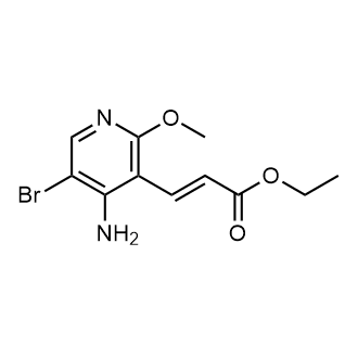 Ethyl (E)-3-(4-amino-5-bromo-2-methoxypyridin-3-yl)acrylate|CS-0772794