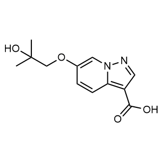6-(2-Hydroxy-2-methylpropoxy)pyrazolo[1,5-a]pyridine-3-carboxylic acid|CS-0772809