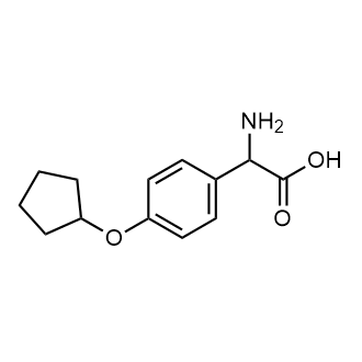 2-Amino-2-(4-cyclopentyloxyphenyl)acetic acid|CS-0772900