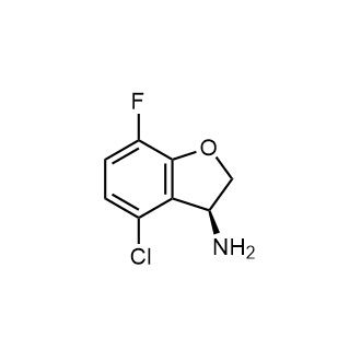 (S)-4-Chloro-7-fluoro-2,3-dihydrobenzofuran-3-amine|CS-0772921
