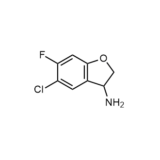 5-Chloro-6-fluoro-2,3-dihydro-1-benzofuran-3-amine|CS-0772928