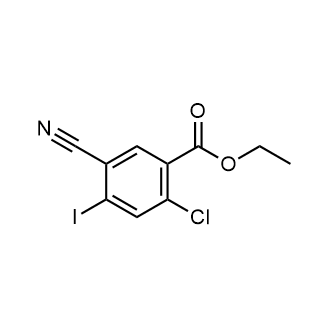 Ethyl 2-chloro-5-cyano-4-iodobenzoate|CS-0773083