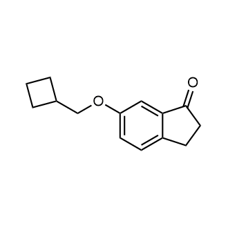 6-(Cyclobutylmethoxy)-2,3-dihydro-1h-inden-1-one|CS-0773120