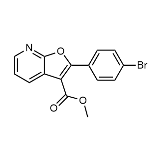 Methyl 2-(4-bromophenyl)furo[2,3-b]pyridine-3-carboxylate|CS-0773165