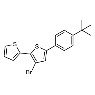 3-Bromo-5-(4-(tert-butyl)phenyl)-2,2'-bithiophene|CS-0773282