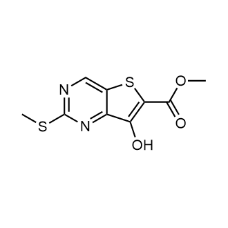 Methyl 7-hydroxy-2-(methylthio)thieno[3,2-d]pyrimidine-6-carboxylate|CS-0773487