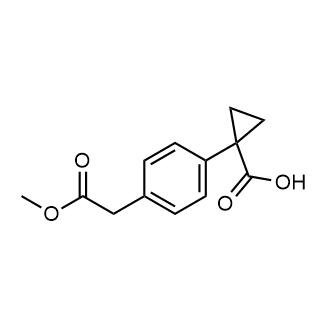 1-(4-(2-Methoxy-2-oxoethyl)phenyl)cyclopropane-1-carboxylic acid|CS-0773538