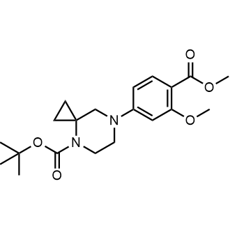 Tert-butyl 7-(3-methoxy-4-(methoxycarbonyl)phenyl)-4,7-diazaspiro[2.5]octane-4-carboxylate|CS-0773565