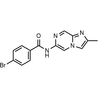 4-Bromo-N-(2-methylimidazo[1,2-a]pyrazin-6-yl)benzamide|CS-0773585