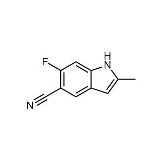 6-Fluoro-2-methyl-1h-indole-5-carbonitrile|CS-0773676
