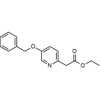 Ethyl 2-(5-(benzyloxy)pyridin-2-yl)acetate|CS-0773696