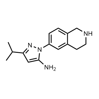 3-Isopropyl-1-(1,2,3,4-tetrahydroisoquinolin-6-yl)-1h-pyrazol-5-amine|CS-0773756