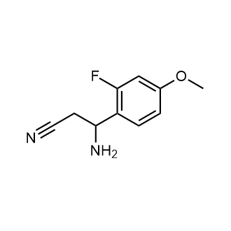 3-Amino-3-(2-fluoro-4-methoxyphenyl)propanenitrile|CS-0773807