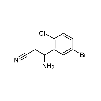 3-Amino-3-(5-bromo-2-chlorophenyl)propanenitrile|CS-0773814