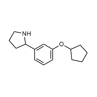 3-Cyclopentyloxy-1-pyrrolidin-2-ylbenzene|CS-0773891
