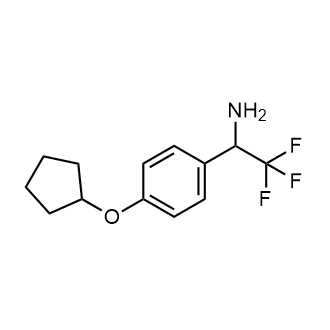 1-(4-Cyclopentyloxyphenyl)-2,2,2-trifluoroethylamine|CS-0773911