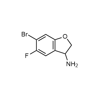 6-Bromo-5-fluoro-2,3-dihydro-1-benzofuran-3-amine|CS-0773992