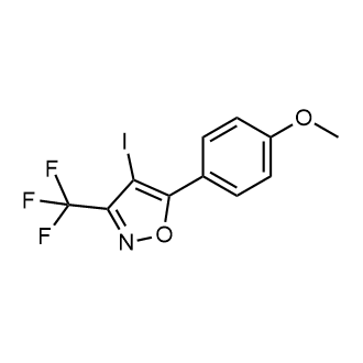 4-Iodo-5-(4-methoxyphenyl)-3-(trifluoromethyl)isoxazole|CS-0774122