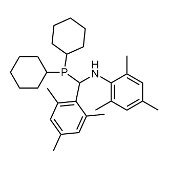 α-(Dicyclohexylphosphino)-2,4,6-trimethyl-N-(2,4,6-trimethylphenyl)benzenemethanamine|CS-0774297