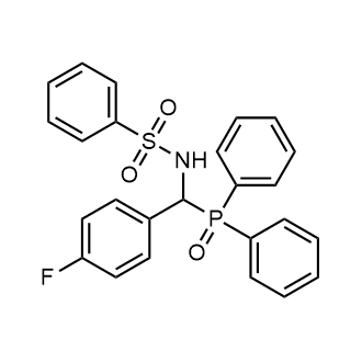 N-[(Diphenylphosphinyl)(4-fluorophenyl)methyl]benzenesulfonamide|CS-0774316