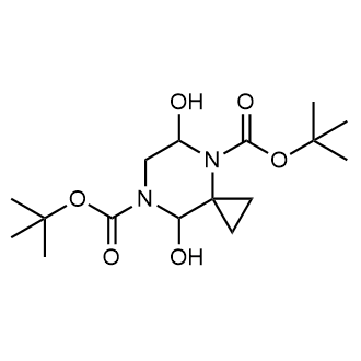 Di-tert-butyl 5,8-dihydroxy-4,7-diazaspiro[2.5]octane-4,7-dicarboxylate|CS-0774639