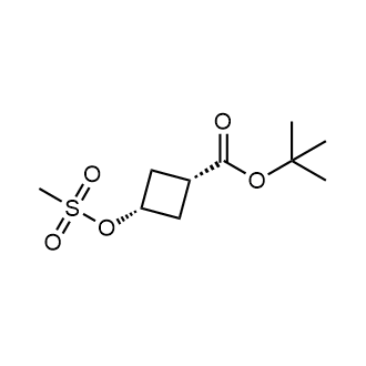 1,1-Dimethylethyl cis-3-[(methylsulfonyl)oxy]cyclobutanecarboxylate|CS-0774935