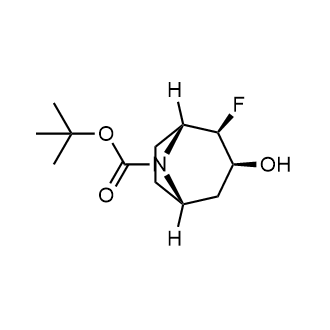 rel-1,1-Dimethylethyl (1R,2R,3S,5S)-2-fluoro-3-hydroxy-8-azabicyclo[3.2.1]octane-8-carboxylate|CS-0774966