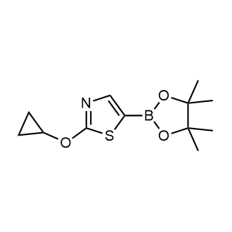 2-(Cyclopropyloxy)-5-(4,4,5,5-tetramethyl-1,3,2-dioxaborolan-2-yl)thiazole|CS-0774975