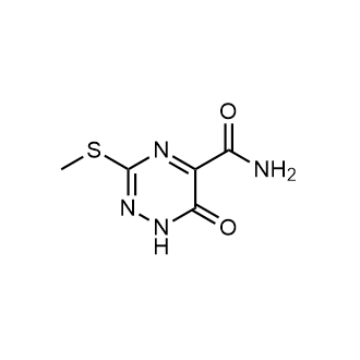 3-(Methylthio)-6-oxo-1,6-dihydro-1,2,4-triazine-5-carboxamide|CS-0775029