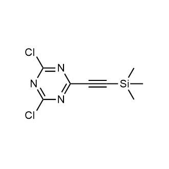 2,4-Dichloro-6-((trimethylsilyl)ethynyl)-1,3,5-triazine|CS-0775092