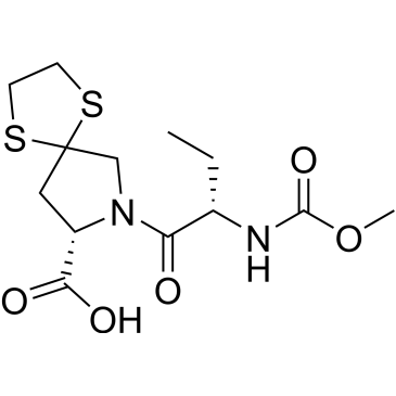 1,4-Dithia-7-azaspiro[4.4]nonane-8-carboxylic acid, 7-[(2S)-2-[(methoxycarbonyl)amino]-1-oxobutyl]-, (8S)-|CS-0775153