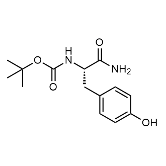 1,1-Dimethylethyl N-[(1S)-2-amino-1-[(4-hydroxyphenyl)methyl]-2-oxoethyl]carbamate|CS-0775170