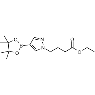 Ethyl 4-(4-(4,4,5,5-tetramethyl-1,3,2-dioxaborolan-2-yl)-1H-pyrazol-1-yl)butanoate|CS-0775181