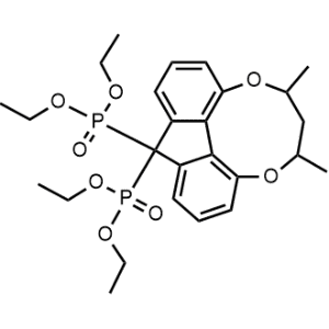 P,P,P′,P′-Tetraethyl P,P′-[(6S,8S,13aR)-7,8-dihydro-6,8-dimethyl-6H-dibenzo[f,h][1,5]dioxonin-1,13-diyl]bis[phosphonate]|CS-0775316