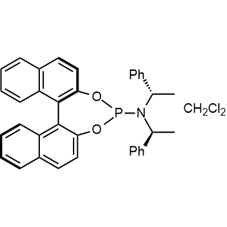 N,N-Bis((S)-1-phenylethyl)dinaphtho[2,1-d:1',2'-f][1,3,2]dioxaphosphepin-4-amine compound with dichloromethane 1:1|CS-0775327