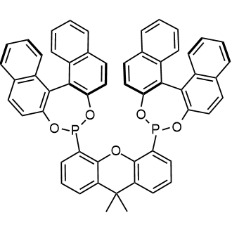 (11bR,11′bR)-4,4′-(9,9-Dimethyl-9H-xanthene-4,5-diyl)bis[dinaphtho[2,1-d:1′,2′-f][1,3,2]dioxaphosphepin]|CS-0775352