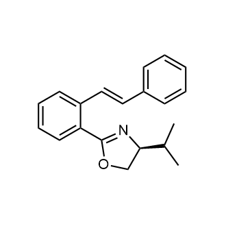 (4S)-4,5-Dihydro-4-(1-methylethyl)-2-[2-[(1E)-2-phenylethenyl]phenyl]oxazole|CS-0775365
