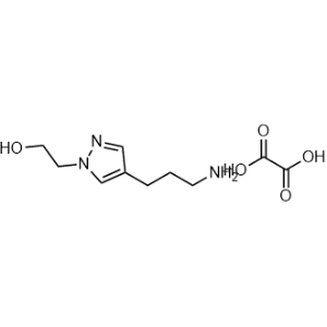 2-[4-(3-aminopropyl)-1H-pyrazol-1-yl]ethan-1-ol; oxalic acid|CS-0775436