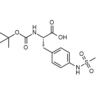 (S)-2-((tert-Butoxycarbonyl)amino)-3-(4-(methylsulfonamido)phenyl)propanoic acid|CS-0775488