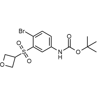 tert-Butyl (4-bromo-3-(oxetan-3-ylsulfonyl)phenyl)carbamate|CS-0775596