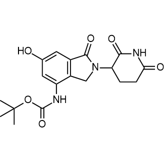 tert-Butyl (2-(2,6-dioxopiperidin-3-yl)-6-hydroxy-1-oxoisoindolin-4-yl)carbamate|CS-0775630