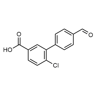 6-Chloro-4'-formyl-[1,1'-biphenyl]-3-carboxylic acid|CS-0776146