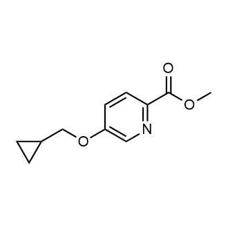 Methyl 5-(cyclopropylmethoxy)picolinate|CS-0776258