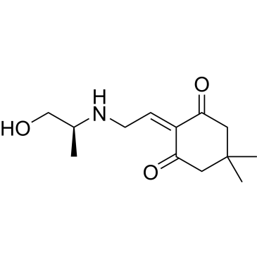 (S)-2-(2-((1-Hydroxypropan-2-yl)amino)ethylidene)-5,5-dimethylcyclohexane-1,3-dione|CS-0776474